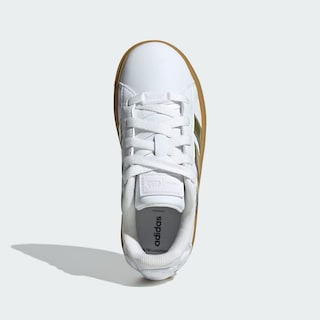 Foto 4 | Foto 4 | Droids Grand Court 2.0 K Adidas Blanco Ni�os