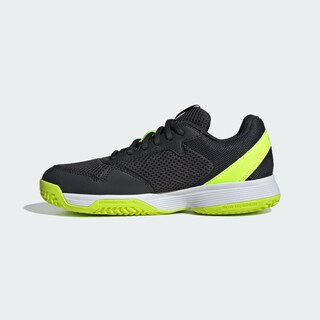 Foto 3 | Foto 3 | Tenis Courtflash Para Tenis Kids Adidas Gris Niños