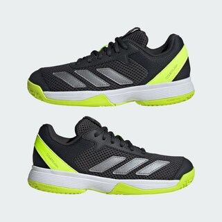 Foto 8 | Foto 8 | Tenis Courtflash Para Tenis Kids Adidas Gris Niños