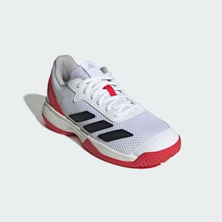 Foto 6 | Foto 6 | Tenis Courtflash Para Tenis Kids Adidas Blanco Niños