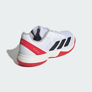Foto 7 | Foto 7 | Tenis Courtflash Para Tenis Kids Adidas Blanco Niños