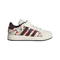 Tenis Grand Court 2.0 El C Adidas Blanco para Niños