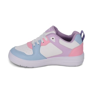 Foto 5 | Foto 5 | Tenis Casual Para Niña 133600-h Color Azul Con Detalles Multicolor Y Ajuste De Agujetas