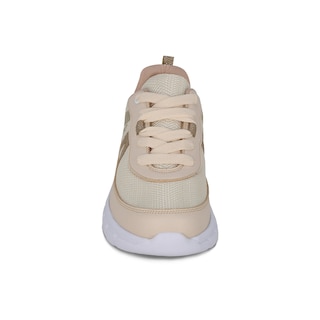 Foto 3 | Foto 3 | Tenis Para Niña Color Beige 132707-l Con Ajuste De Agujeta.