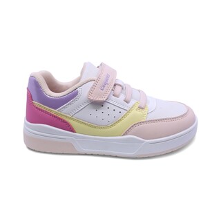 Foto 2 | Foto 2 | Tenis Casuales Para Niña Coqueta 203700-o Multicolor Con Ajuste Velcro Agujeta Elastica
