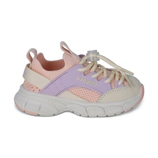 Foto 2 | Foto 2 | Tenis Casual Para Niña Coqueta 203201-u Color Morado Con Detalles Y Ajuste De Agujeta