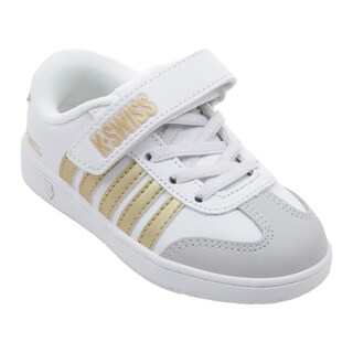 Foto 2 | Foto 2 | Tenis K-swiss Francis Court Kids Casuales Escolares Para Niña Color Blanco