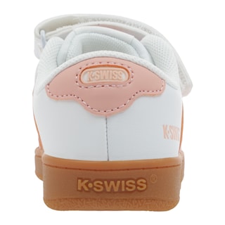 Foto 6 | Foto 6 | Tenis K-swiss Francis Court Kids Casuales Escolares Para Niña Color Blanco
