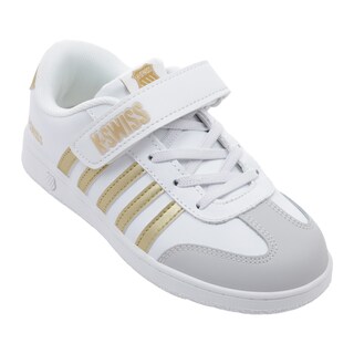 Foto 3 | Foto 3 | Tenis K-swiss Francis Court Kids Casuales Escolares Para Niña Color Blanco