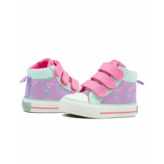Foto 4 | Foto 4 | Tenis Bota Bubble Gummers Para Niña Valeria Corazoncitos Lila