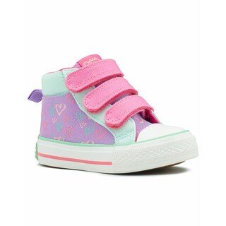 Foto 6 | Foto 6 | Tenis Bota Bubble Gummers Para Niña Valeria Corazoncitos Lila