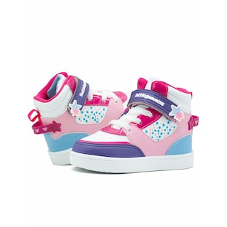 Foto 3 | Foto 3 | Tenis Bota Bubble Gummers Uganda Iii Para Niña Estrellas Rosa