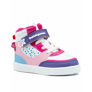 Foto 6 | Foto 6 | Tenis Bota Bubble Gummers Uganda Iii Para Niña Estrellas Rosa