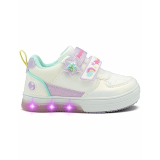 Foto 1 | Foto 1 | Tenis Con Luces Bubble Gummers Vilma Para Niña Arcoíris Blanco