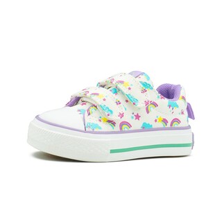 Foto 5 | Foto 5 | Tenis Para Niña Bubble Gummers Arcoiris Estrellitas Lila Blanco