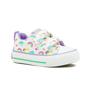 Foto 6 | Foto 6 | Tenis Para Niña Bubble Gummers Arcoiris Estrellitas Lila Blanco