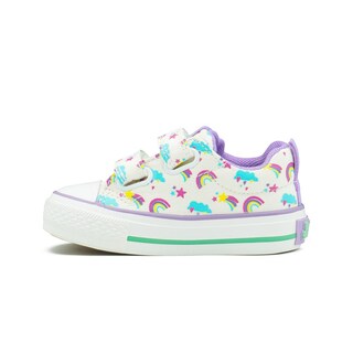 Foto 7 | Foto 7 | Tenis Para Niña Bubble Gummers Arcoiris Estrellitas Lila Blanco