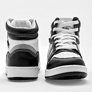 Foto 2 | Foto 2 | Newk Tenis Urbano Para Niño Blanco Negro Gris Cod.132679
