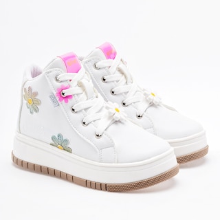 Foto 1 | Foto 1 | Gösh Tenis Urbano Para Niña Blanco Multicolor Cod.132270
