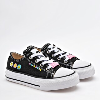 Foto 1 | Foto 1 | Moramora Tenis Urbano Para Niña Negro Cod.132585