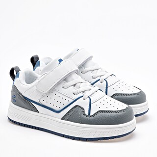 Foto 1 | Foto 1 | Charly Tenis Urbano Para Niño Blanco Gris Azul Cod.129628