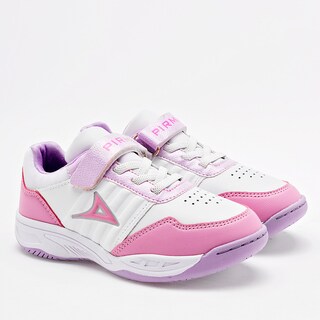 Foto 1 | Foto 1 | Pirma Tenis Deportivo Para Niña Blanco Rosa Lila, Agujeta Elastica Cod.132747
