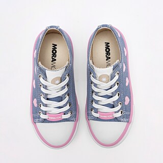 Foto 2 | Foto 2 | Moramora Tenis Urbano Para Niña Azul Rosa Cod.132584
