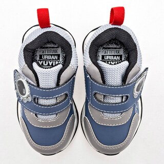 Foto 2 | Foto 2 | Yuyin Tenis Urbano Para Niño Azul Gris Cod.132956