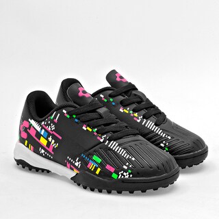 Foto 1 | Foto 1 | Charly Tenis Deportivo Para Niño Negro Multicolor, Futbol Cod.129634