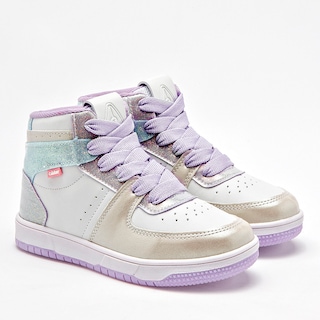 Foto 1 | Foto 1 | C>libre Tenis Urbano Para Niña Blanco Multicolor Cod.131897