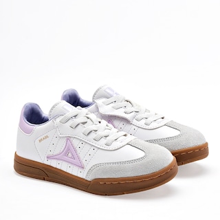 Foto 1 | Foto 1 | Pirma Tenis Urbano Para Niña Blanco Lila Gris, Agujeta Elastica Cod.132733