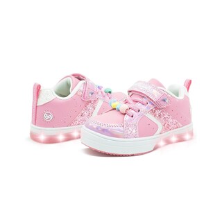 Foto 2 | Foto 2 | Tenis Bubble Gummers Toto Para Niña Con Luces Velcro En Rosa Rosa