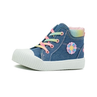 Foto 4 | Foto 4 | Tenis Niña Bubble Gummers Mezclilla Botita Ligera Flexible Azul Oscuro