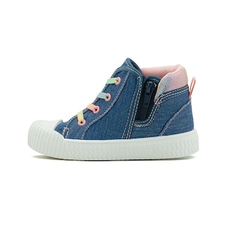 Foto 6 | Foto 6 | Tenis Niña Bubble Gummers Mezclilla Botita Ligera Flexible Azul Oscuro