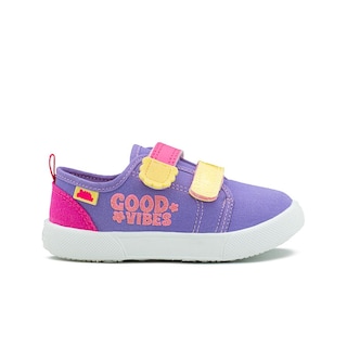 Foto 7 | Foto 7 | Tenis Bubble Gummers Turron Para Niñas Velcro Lila/fiusha Fucsia