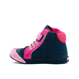 Foto 6 | Foto 6 | Tenis Bota Bubble Gummers Taiwan Para Niña Mezclilla/fiusha Fucsia