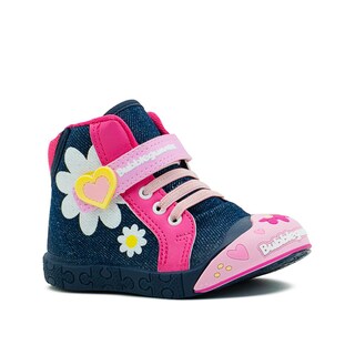Foto 5 | Foto 5 | Tenis Bota Bubble Gummers Taiwan Para Niña Mezclilla/fiusha Fucsia