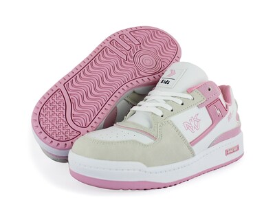 Foto 1 | Foto 1 | Tenis Casual Rosa Blanco Infantil Exh Reneval Newk