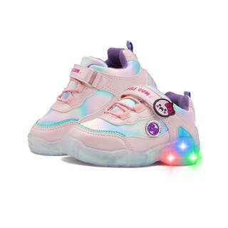 Foto 1 | Foto 1 | Tenis Luces Niña Bubble Gummers Emogi Moda Colo Rosa Rosa