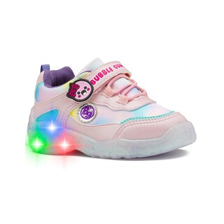 Foto 5 | Foto 5 | Tenis Luces Niña Bubble Gummers Emogi Moda Colo Rosa Rosa