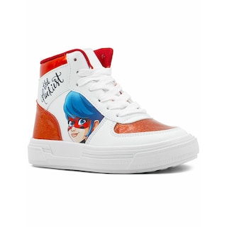 Foto 5 | Foto 5 | Tenis Bota Yuyin Para Niña Miraculous Ladybug Antiderrapante Blanco