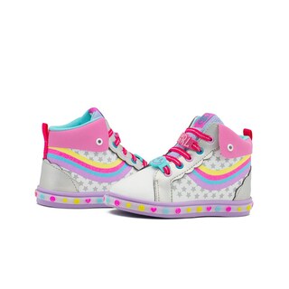 Foto 3 | Foto 3 | Tenis Botita Niña Bubble Gummers Bota Arcoiris Blanco Lila Blanco