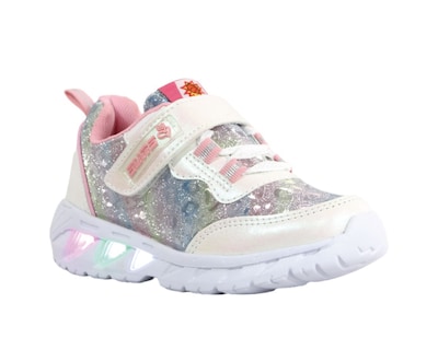 Foto 3 | Foto 3 | Tenis Kuali Shoes Suns 524f Blanco y Rosa para Niña