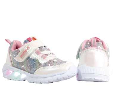 Foto 4 | Foto 4 | Tenis Kuali Shoes Suns 524f Blanco y Rosa para Niña