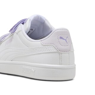 Foto 5 | Foto 5 | Tenis Puma Smash 3.0 L Glitter Para Niña Blanco