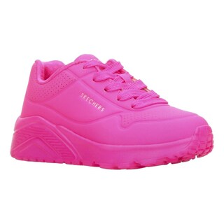 Foto 2 | Foto 2 | Tenis Niña Skechers Uno Ice Color Fucsia Cintas Ajustables Fucsia