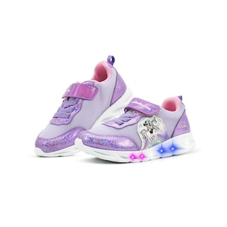 Foto 1 | Foto 1 | Tenis Para Niña Luces Disney Minnie Mouse Unicornio 15-21.5 Lavanda
