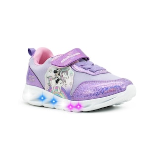 Foto 4 | Foto 4 | Tenis Para Niña Luces Disney Minnie Mouse Unicornio 15-21.5 Lavanda