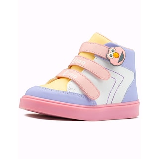 Foto 3 | Foto 3 | Tenis Bota Para Niña Karsten Plaza Sesamo Antiderrapante Rosa