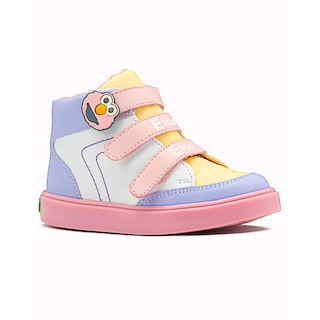 Foto 4 | Foto 4 | Tenis Bota Para Niña Karsten Plaza Sesamo Antiderrapante Rosa